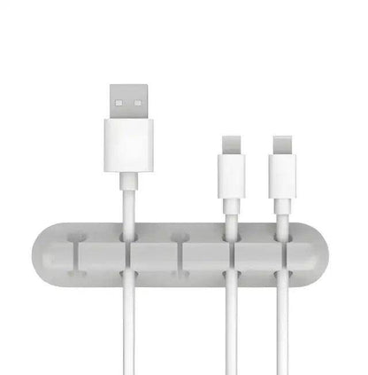 Transform Your Desk with Adhesive Cable Organizer Duo Now - Estalios