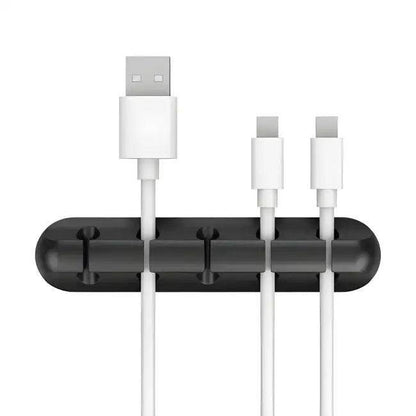 Transform Your Desk with Adhesive Cable Organizer Duo Now - Estalios