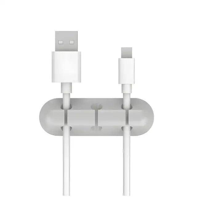Transform Your Desk with Adhesive Cable Organizer Duo Now - Estalios