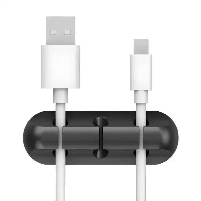 Transform Your Desk with Adhesive Cable Organizer Duo Now - Estalios