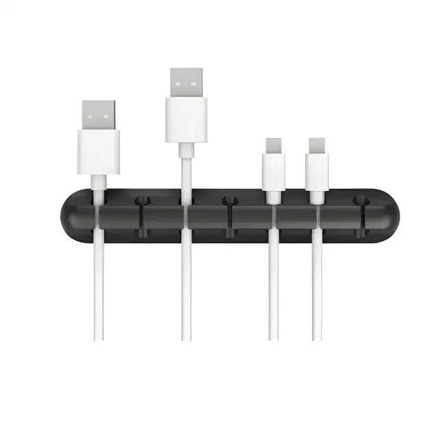 Transform Your Desk with Adhesive Cable Organizer Duo Now - Estalios