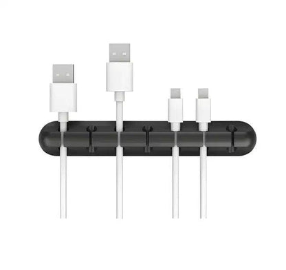 Transform Your Desk with Adhesive Cable Organizer Duo Now - Estalios