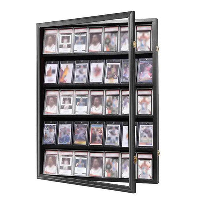 Epic Black Trading Card Display Case for Ultimate Protection - Estalios