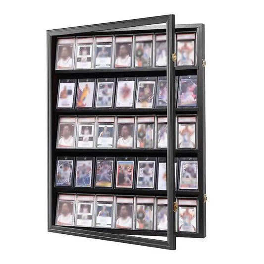 Epic Black Trading Card Display Case for Ultimate Protection - Estalios
