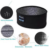 Sleep in Style Black Sleep Mask with Bluetooth Beats - Estalios