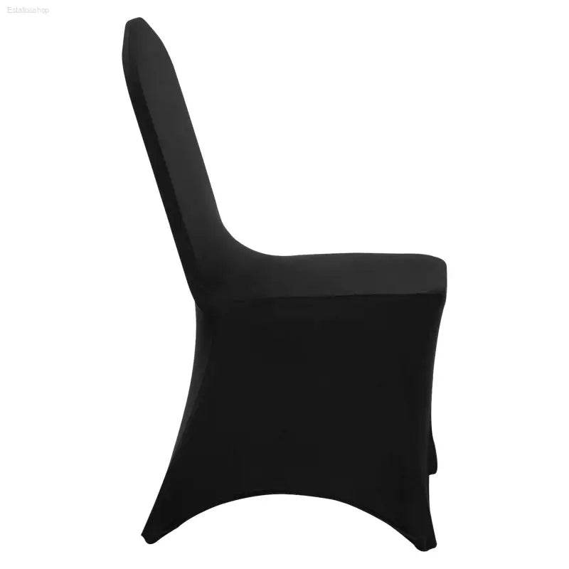 Black Stretch Chair Covers for Weddings and Events 50 Pcs - Estalios
