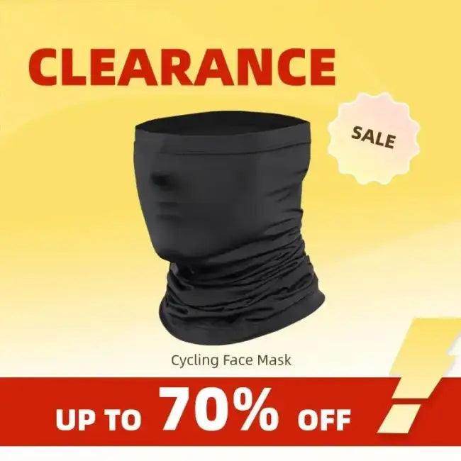 Cycle Bold Ultimate Black Face and Neck Covering for Comfort - Estalios