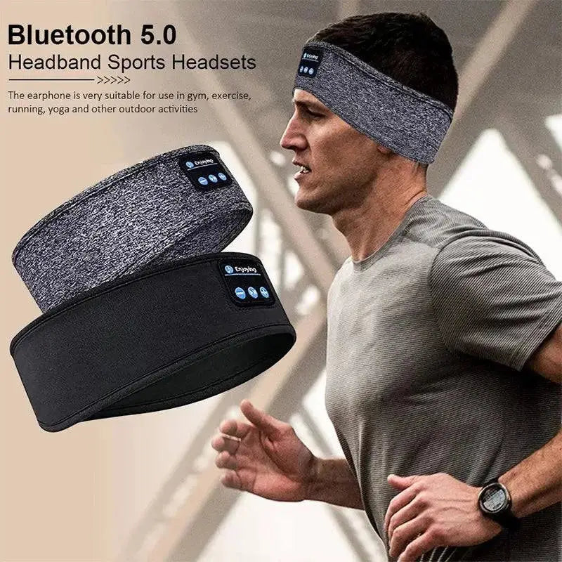 Comfortable Wireless Bluetooth Headband for Sleep and Sports with Headband Sleeping Headphones