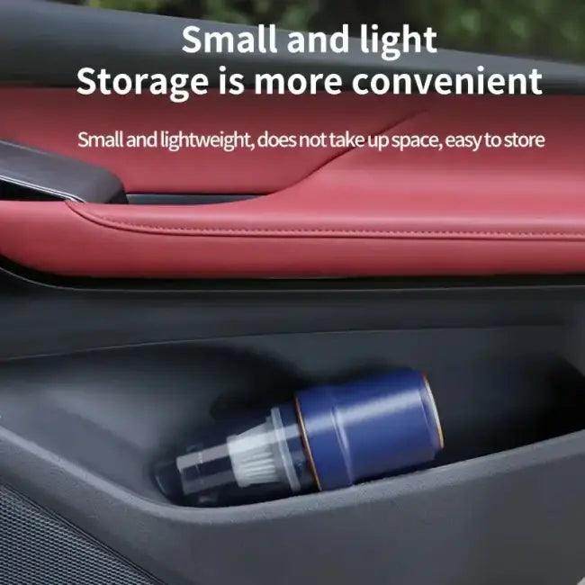 Electrify Your Car Cleaning with the Blue Vacuum - Estalios