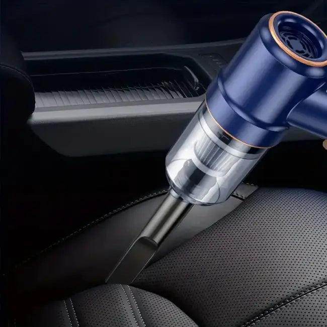 Electrify Your Car Cleaning with the Blue Vacuum - Estalios