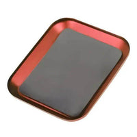 Blue Aluminium Magnetic Screw Tray for Hassle-Free Repairs - Estalios