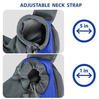 Vibrant Dual-Color Pet Carrier Sling for Stylish Adventures - Estalios