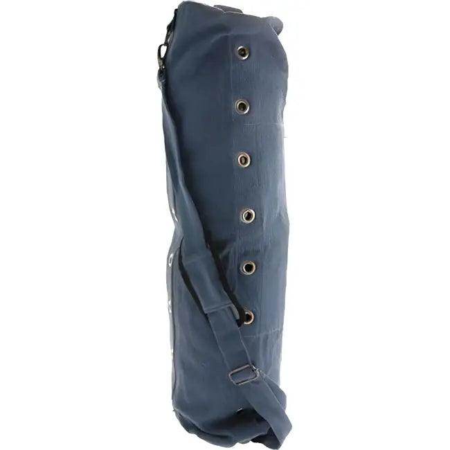 Blue Canvas Yoga Mat Bag for Hot Yoga - Estalios