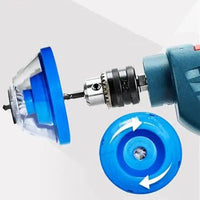 Kick Dust Out - The Blue Clear Drill Set for Clean Workspaces - Estalios
