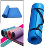 Blue Large Size Slip Yoga Mat for Ultimate Fitness Comfort - Estalios