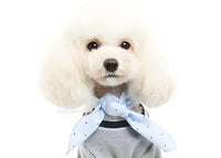 Poodle Pop Trendy Blue Polka Dot Baby Wrap for Style - Estalios