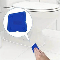 Blue Triangular Silicone Caulking Tool for Easy Finishing - Estalios