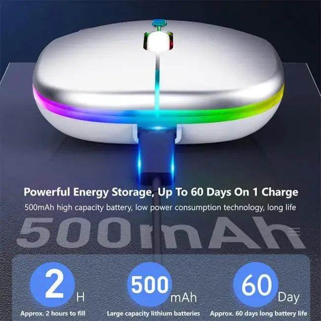 Electrify Your Clicks with Ultimate Wireless RGB Mouse - Estalios