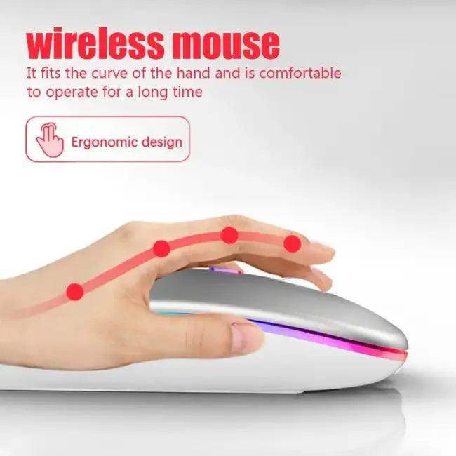 Electrify Your Clicks with Ultimate Wireless RGB Mouse - Estalios