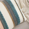 Boho Striped Chenille Throw Pillowcases for Cozy Decor - Estalios