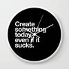 Bold Black & White Wall Clock - Modern Style Upgrade - Estalios
