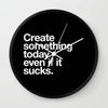 Bold Black & White Wall Clock - Modern Style Upgrade - Estalios