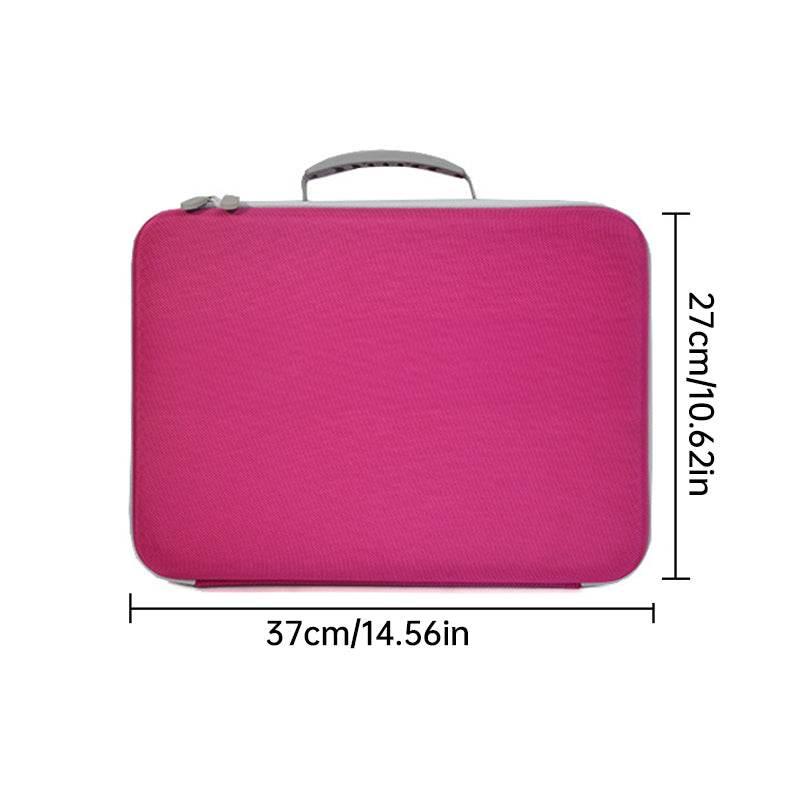 Bold Zippered Cases in Black, Pink, Gray Perfect Your Style - Estalios