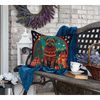 Doggone Festive Christmas Patio Set: Border Terrier Bliss! - Estalios