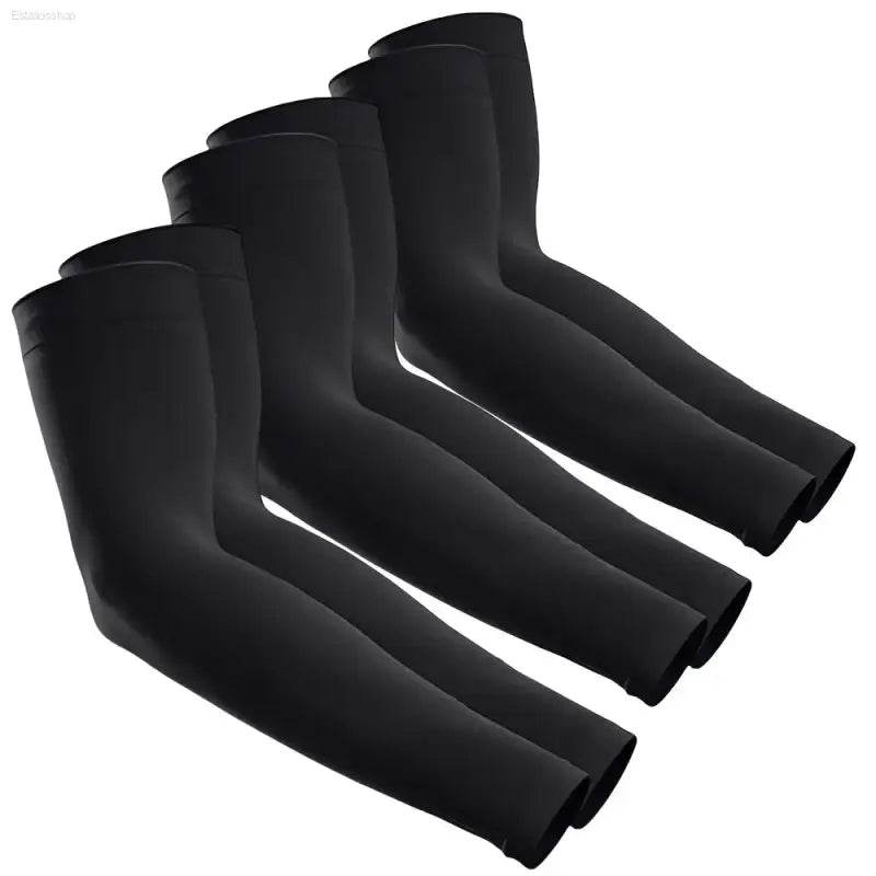 Unisex Sun Protection Arm Sleeves with Breathable Cooling Fabric for Outdoor Activities and Sports Enthusiasts - Estalios