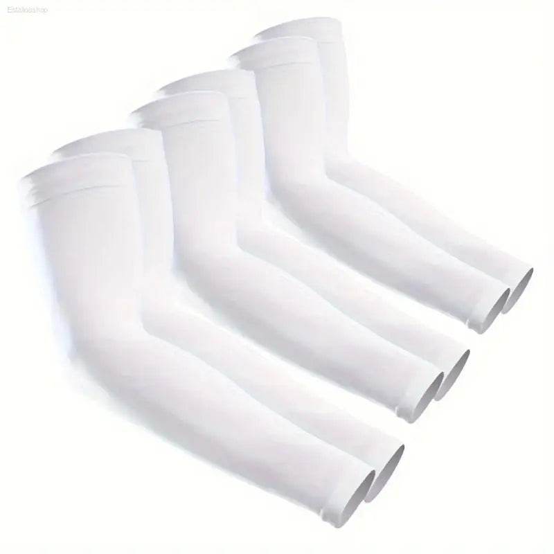 Unisex Sun Protection Arm Sleeves with Breathable Cooling Fabric for Outdoor Activities and Sports Enthusiasts - Estalios