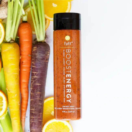Brightening Exfoliating Mask with Carrot and Orange Peel Glow - Estalios