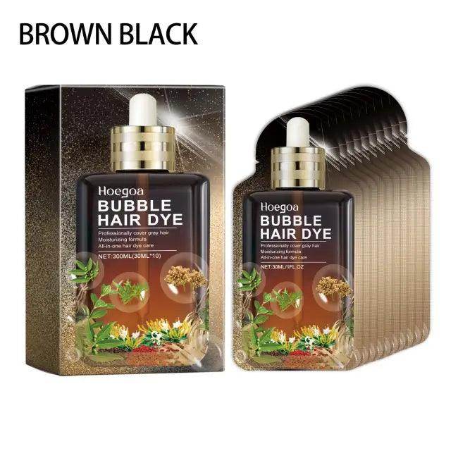 Gorgeous Chestnut Brown Bubble Hair Dye for Easy Use - Estalios