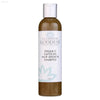 Brown shampoo bottle.