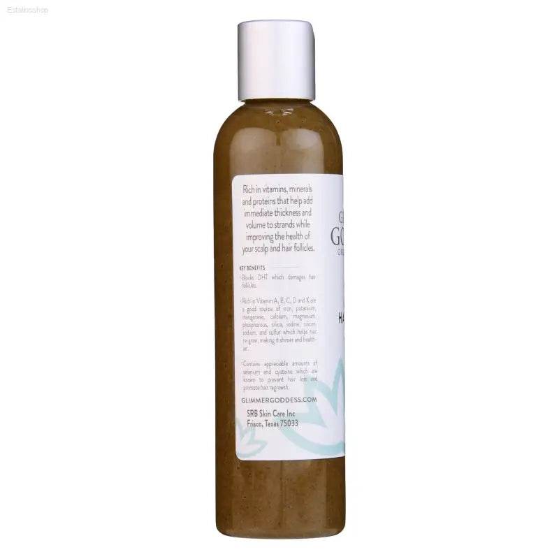 Bottle of hair product.