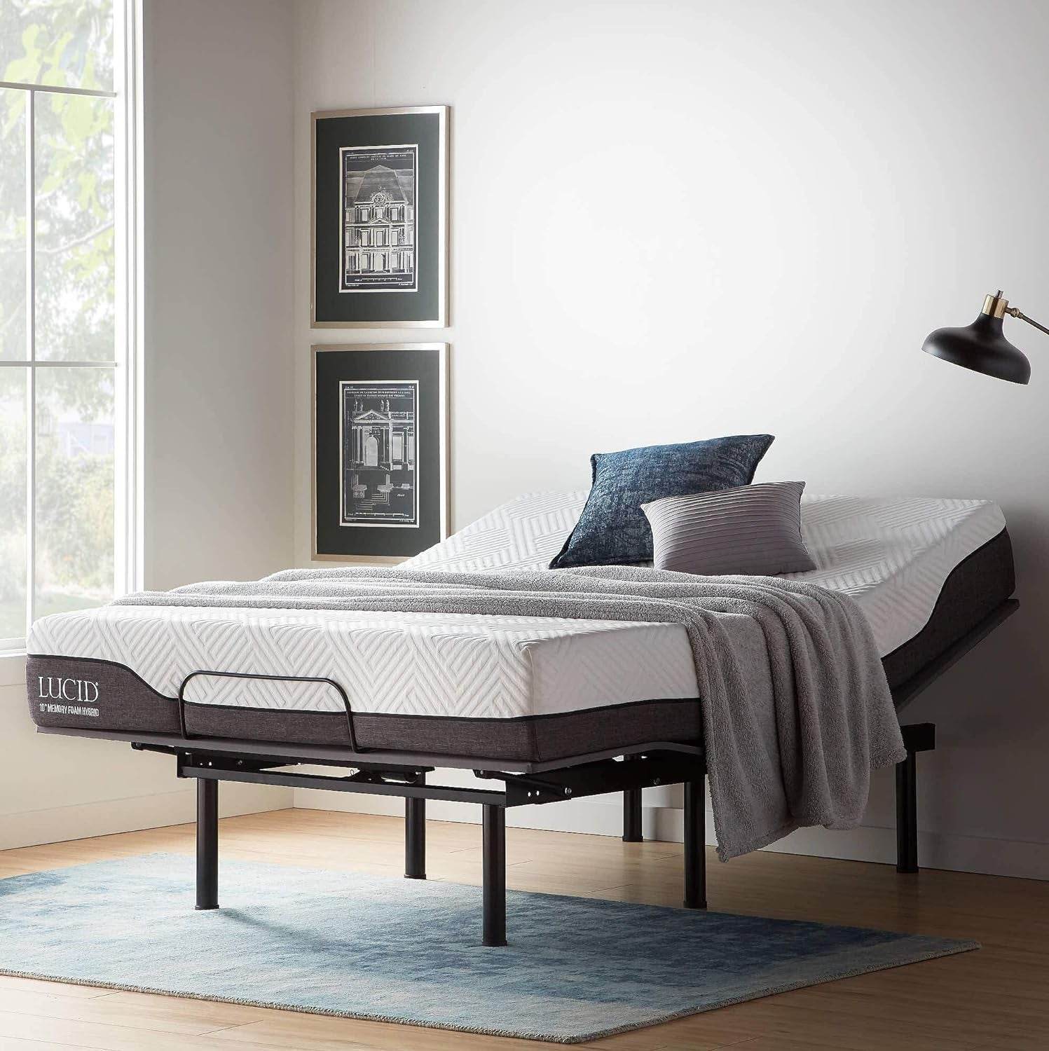 L600 Adjustable Bed Base Frame - Twin XL with Bluetooth - Estalios