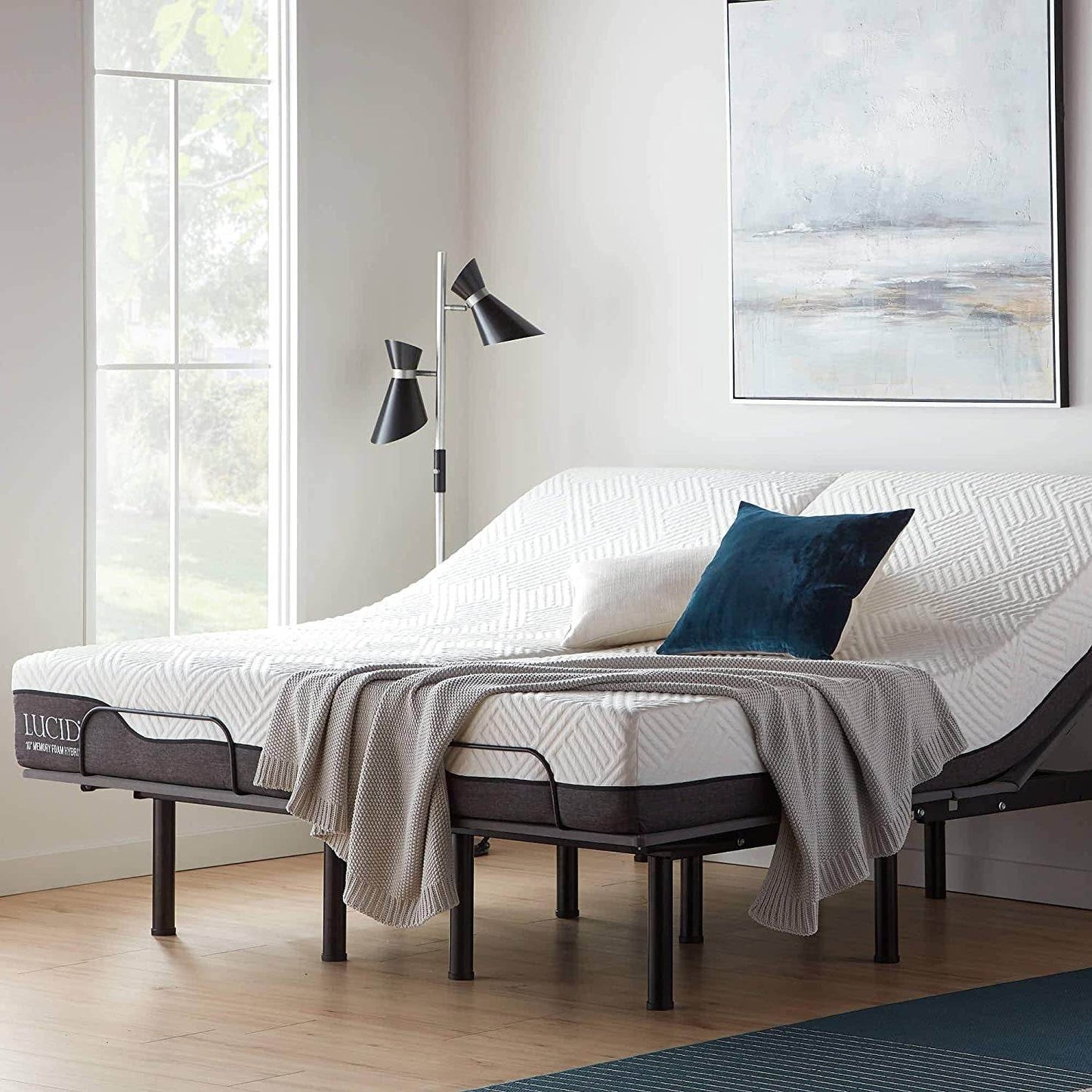 L600 Adjustable Bed Base Frame - Twin XL with Bluetooth - Estalios