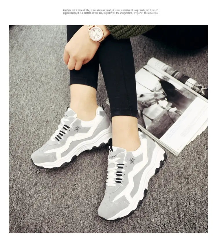 Spring New Low-top Platform Casual Sneaker Women