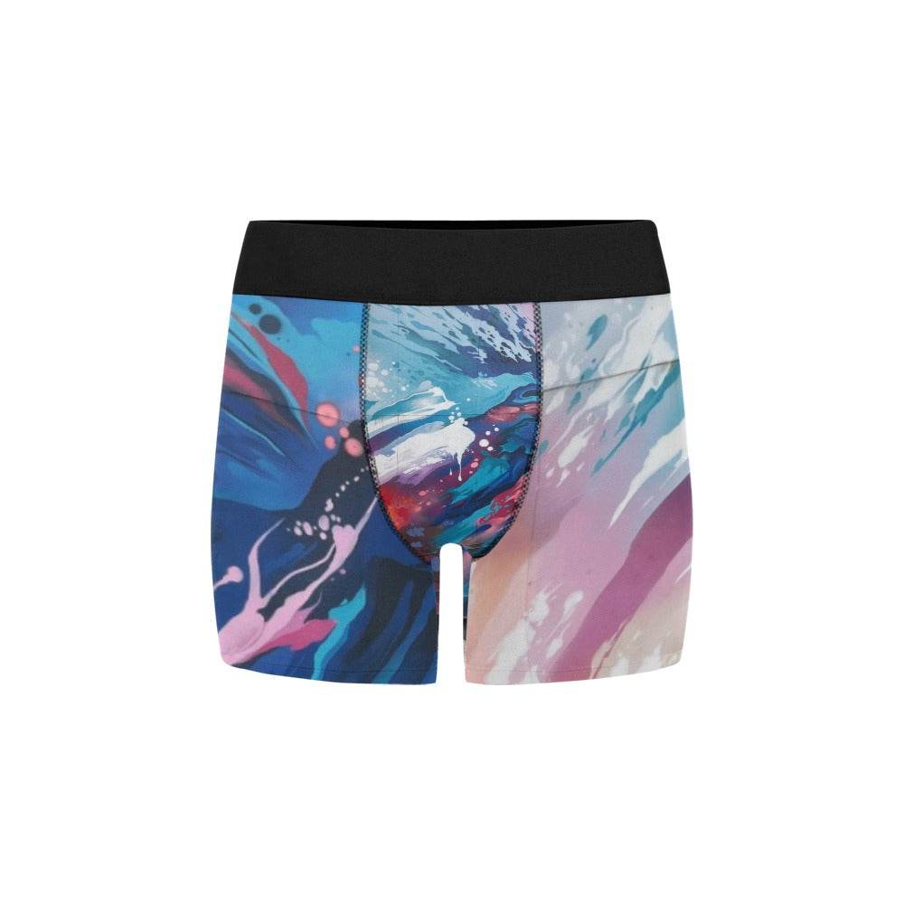 Men's All Over Print Boxer Briefs L34(Made In Queens USA) - Estalios