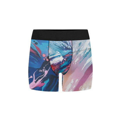 Men's All Over Print Boxer Briefs L34(Made In Queens USA) - Estalios