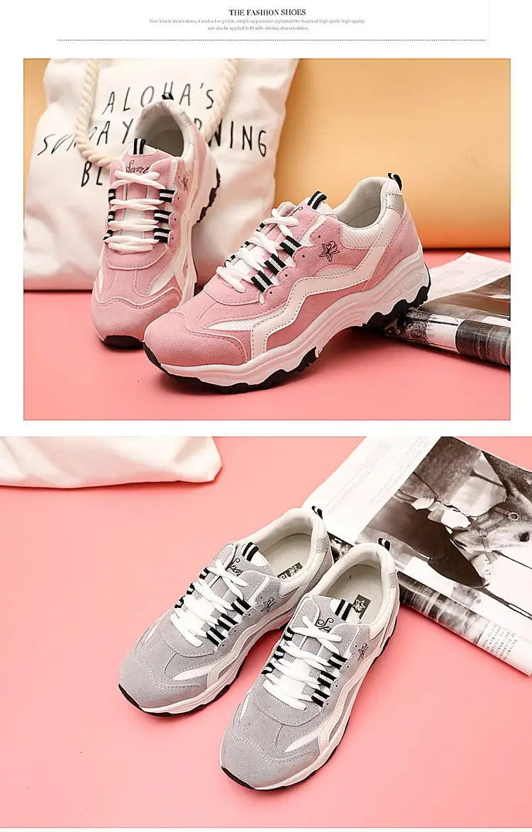 Spring New Low-top Platform Casual Sneaker Women