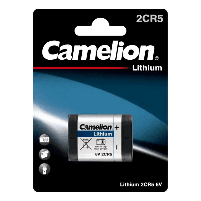 Reliable Camelion 2CR5 Lithium Primary Battery 1pk Blister - Estalios