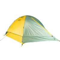 Camp in Color Bold Green Yellow & Gray Tent Adventure - Estalios