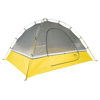 Camp in Color Bold Green Yellow & Gray Tent Adventure - Estalios