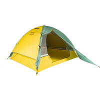 Camp in Color Bold Green Yellow & Gray Tent Adventure - Estalios