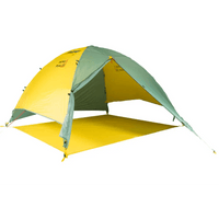 Camp in Color Bold Green Yellow & Gray Tent Adventure - Estalios