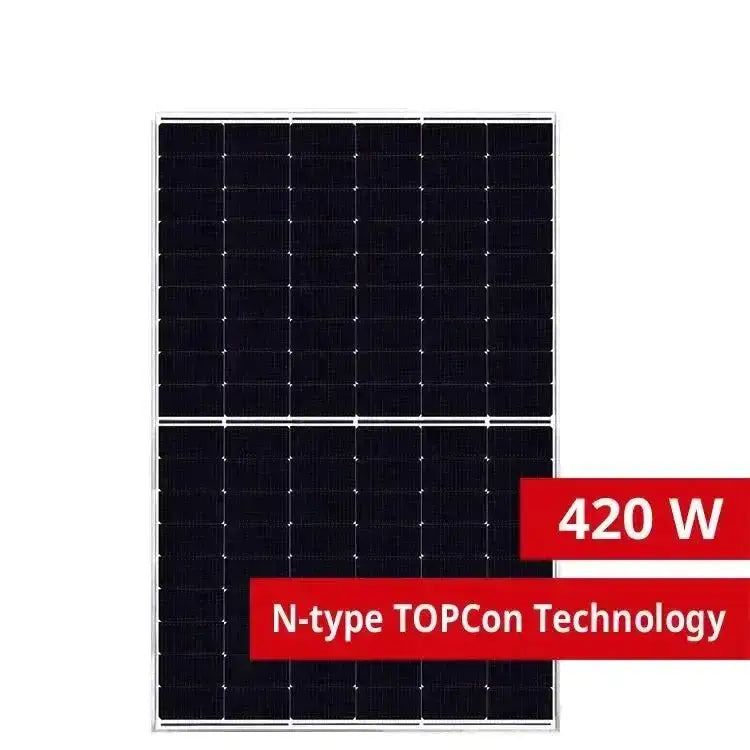 Black solar panel from Canadiansolar 430W High Power Mono PERC Module Duo