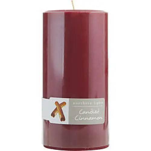 Crimson Flame: Ignite Your Senses Introducing the Maroon Pillar Candle, a stunning addition to any space, designed to bring warmth and elegance. - Estalios