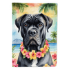 Aloha Pup Paradise Dog Garden Flag: Beach Vibes! Introducing the Dog Garden Flag, a Vibrant Addition to your Outdoor Decor that Captures the Spirit of Aloha - Estalios