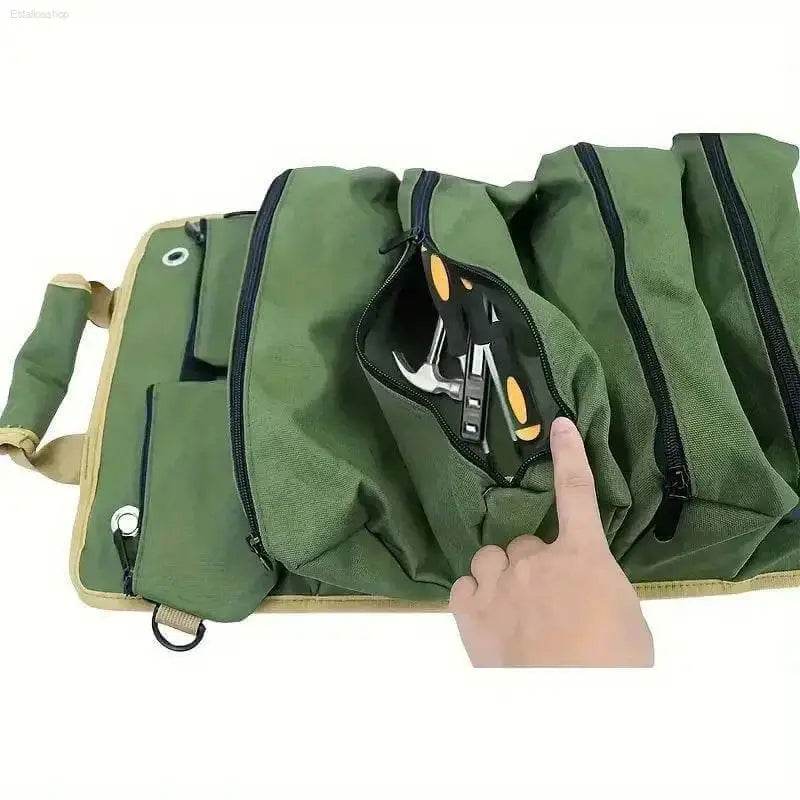 Canvas Professional Tool Bag Multifunctional Large Capacity - Estalios