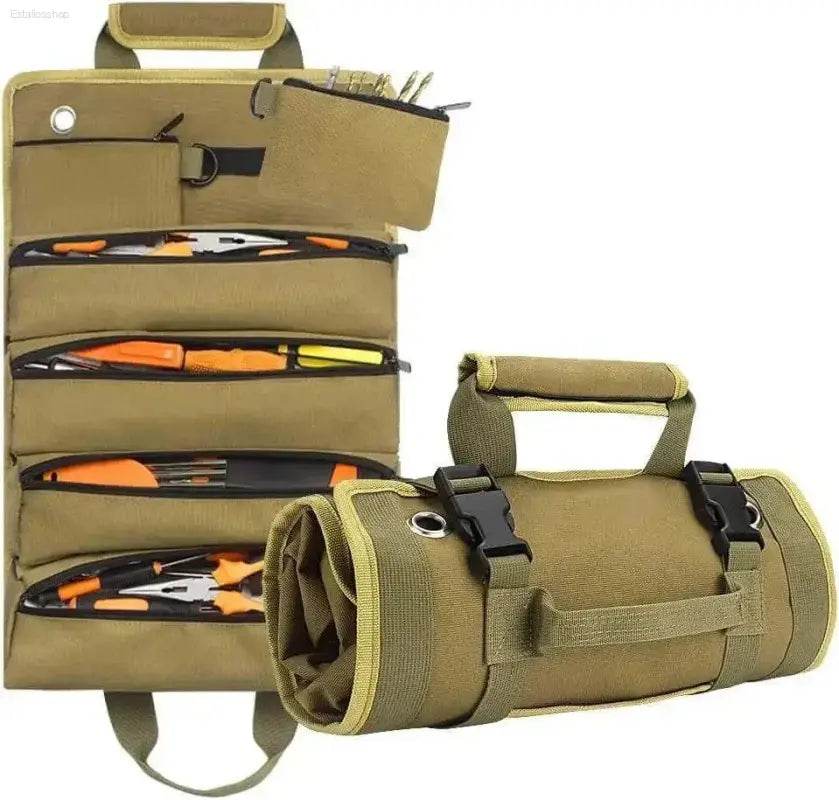 Canvas Professional Tool Bag Multifunctional Large Capacity - Estalios